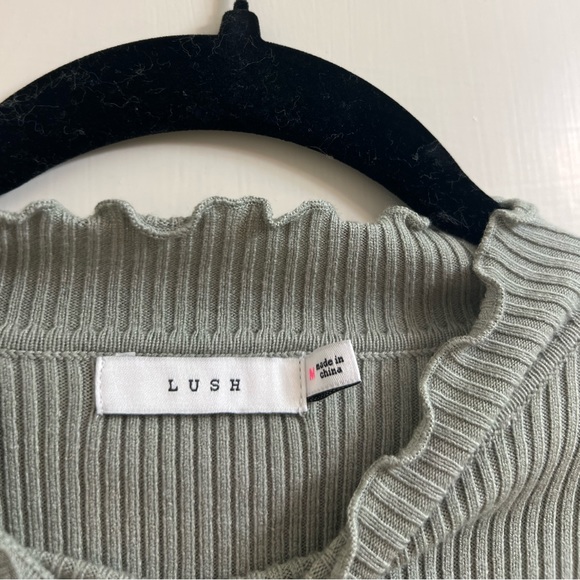 Lush Ribbed Knit Sweater - Picture 5 of 7